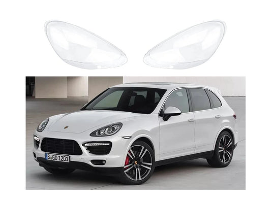 Porsche Cayenne 2011-2014 frontlykt-glass (Sett)