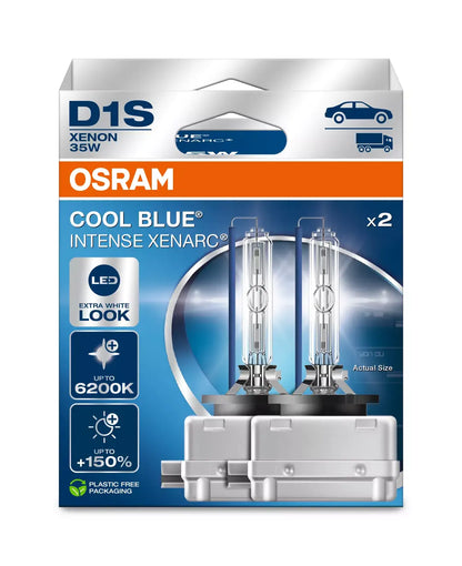 D1s OSRAM XENARC Cool Blue Intense CBI Next Gen Xenonpærer (Sett)