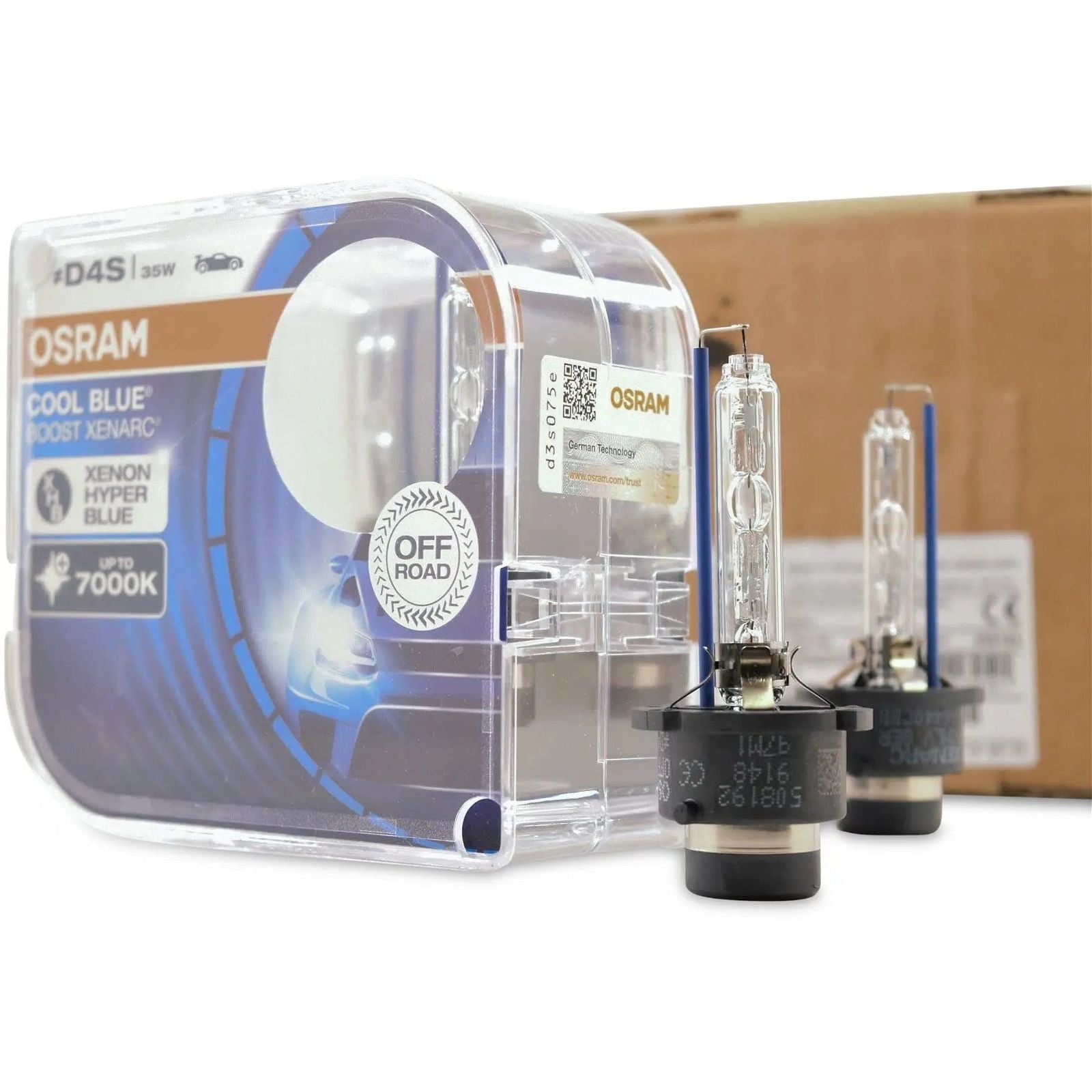 D4s OSRAM XENARC CBB Xenonpærer (Sett) - Lyshelten.no