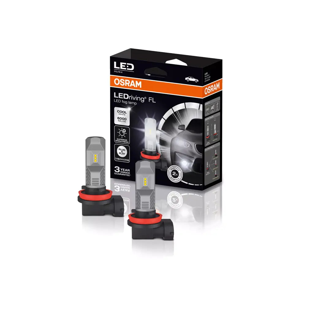 Osram LEDriving® HL EASY H8/H11/H16 6000K - Lyshelten.no