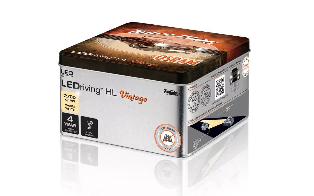 H7 / H18 : LEDriving® HL VINTAGE 2700K - Lyshelten.no