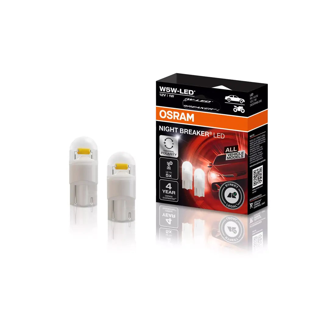 Osram NIGHT BREAKER LED W5W - Lyshelten.no