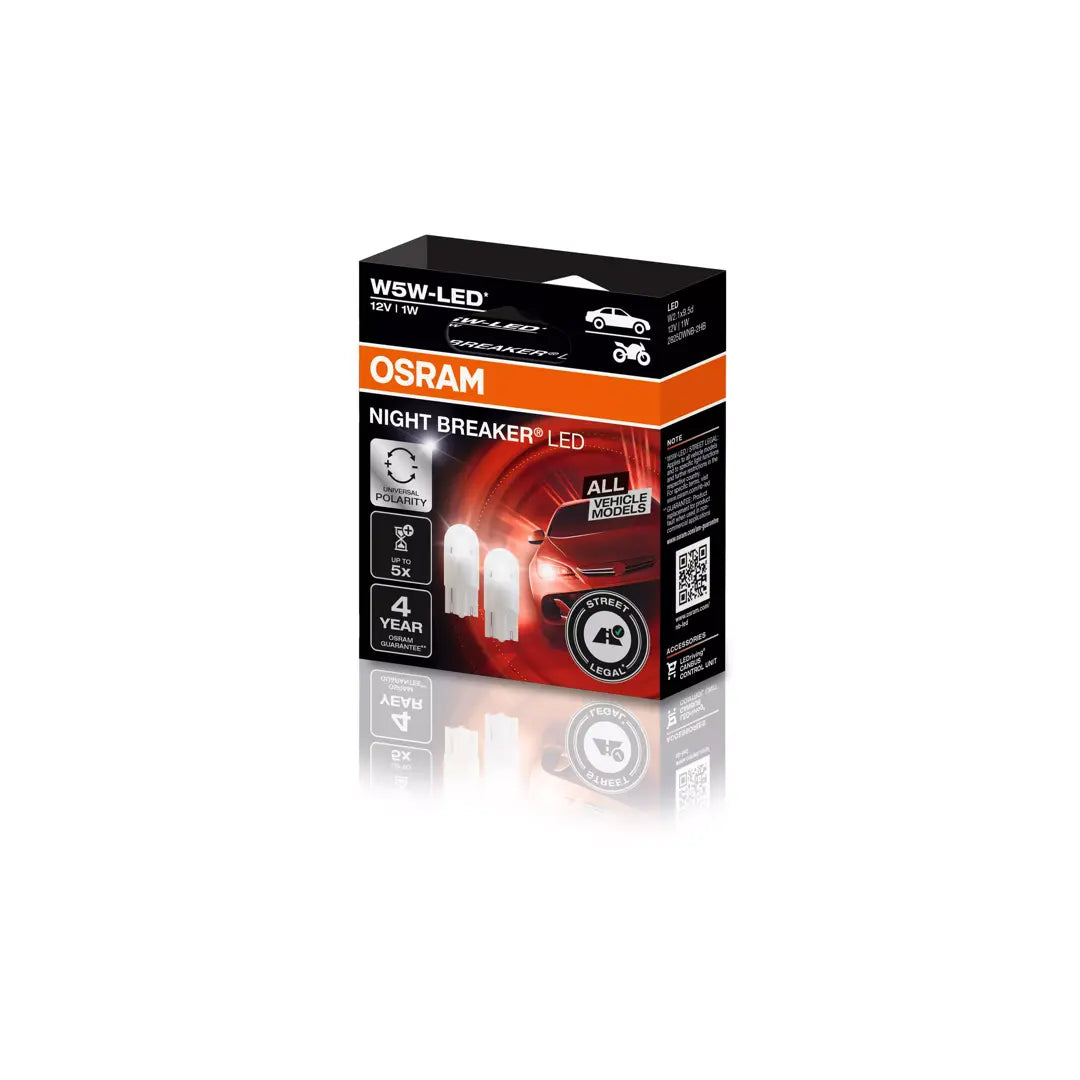 Osram NIGHT BREAKER LED W5W - Lyshelten.no