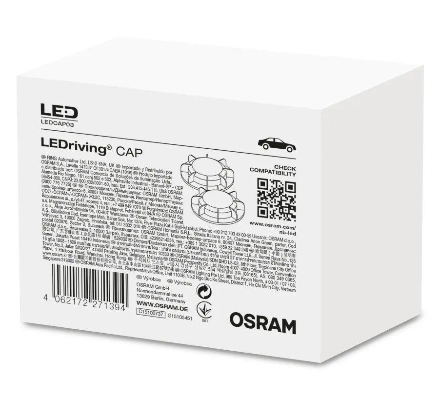 Osram LEDriving Beskyttelseslokk LEDCAP03 - Lyshelten.no